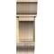 Ekena Millwork Imperial Traditional Rough Sawn Bracket w/ Offset Brace, Douglas Fir, 8"W x 22"D x 22"H BKT0806X22X22IMP01RDF - alternate 4